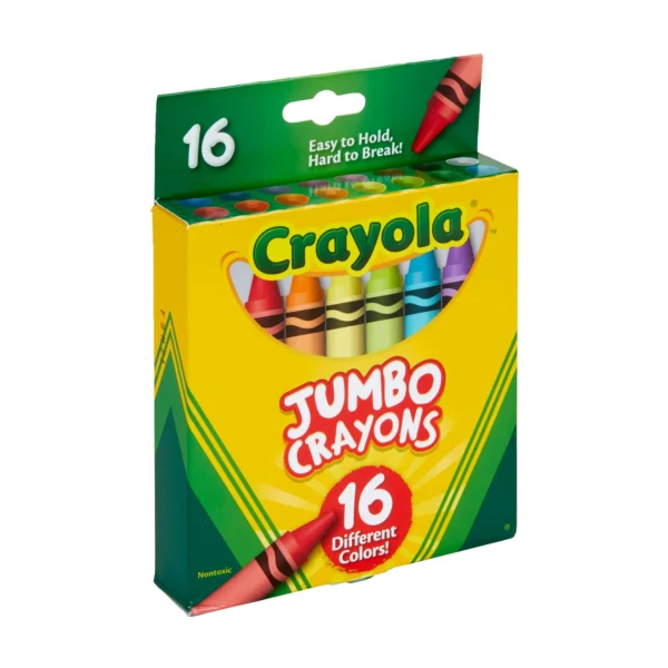 Crayola Jumbo Crayon Set, 16 Ct - Image 3